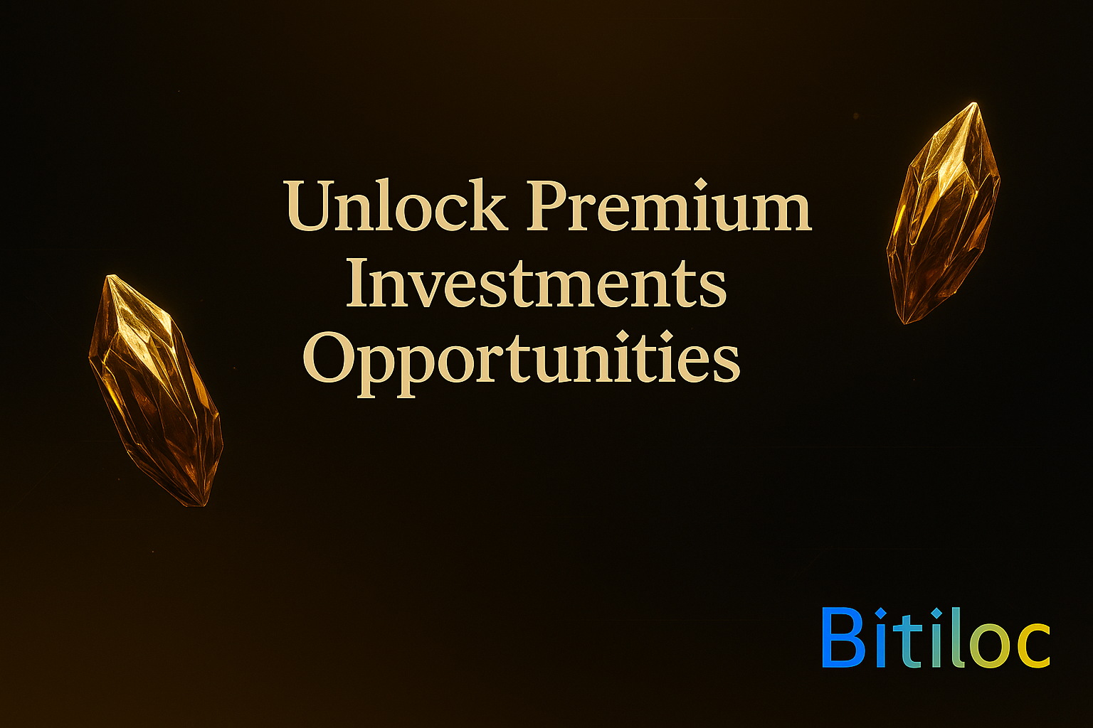 Unlock Premium Investment Opportunities with Bitiloc