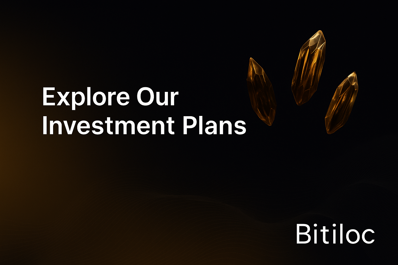 Explore Bitiloc Investment Plans — Build Your Financial Future